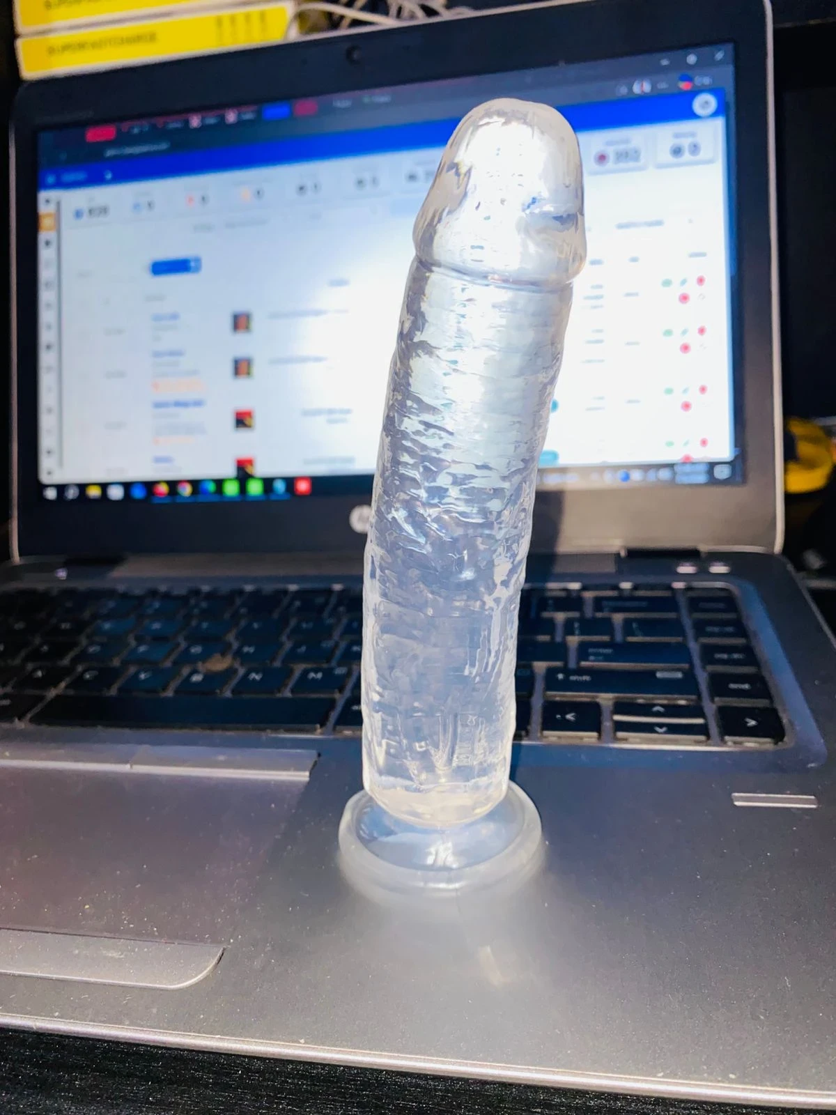 Crystal Clear Transparent  ₀̷₁̷  Dildo